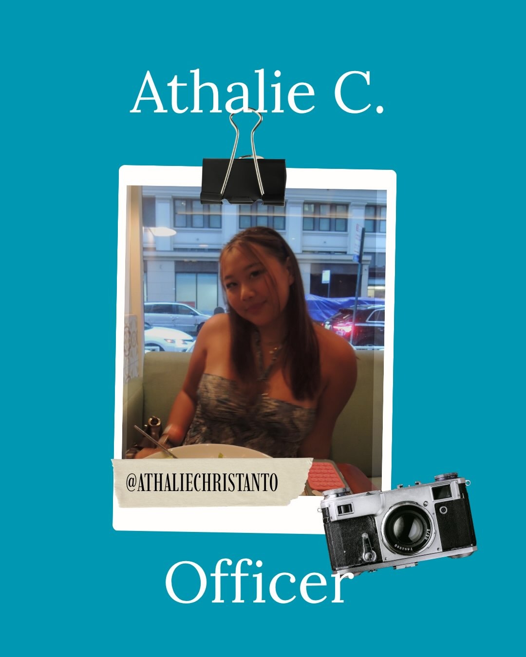 Athalie C., Officer of the SAS Gawad Kalinga club