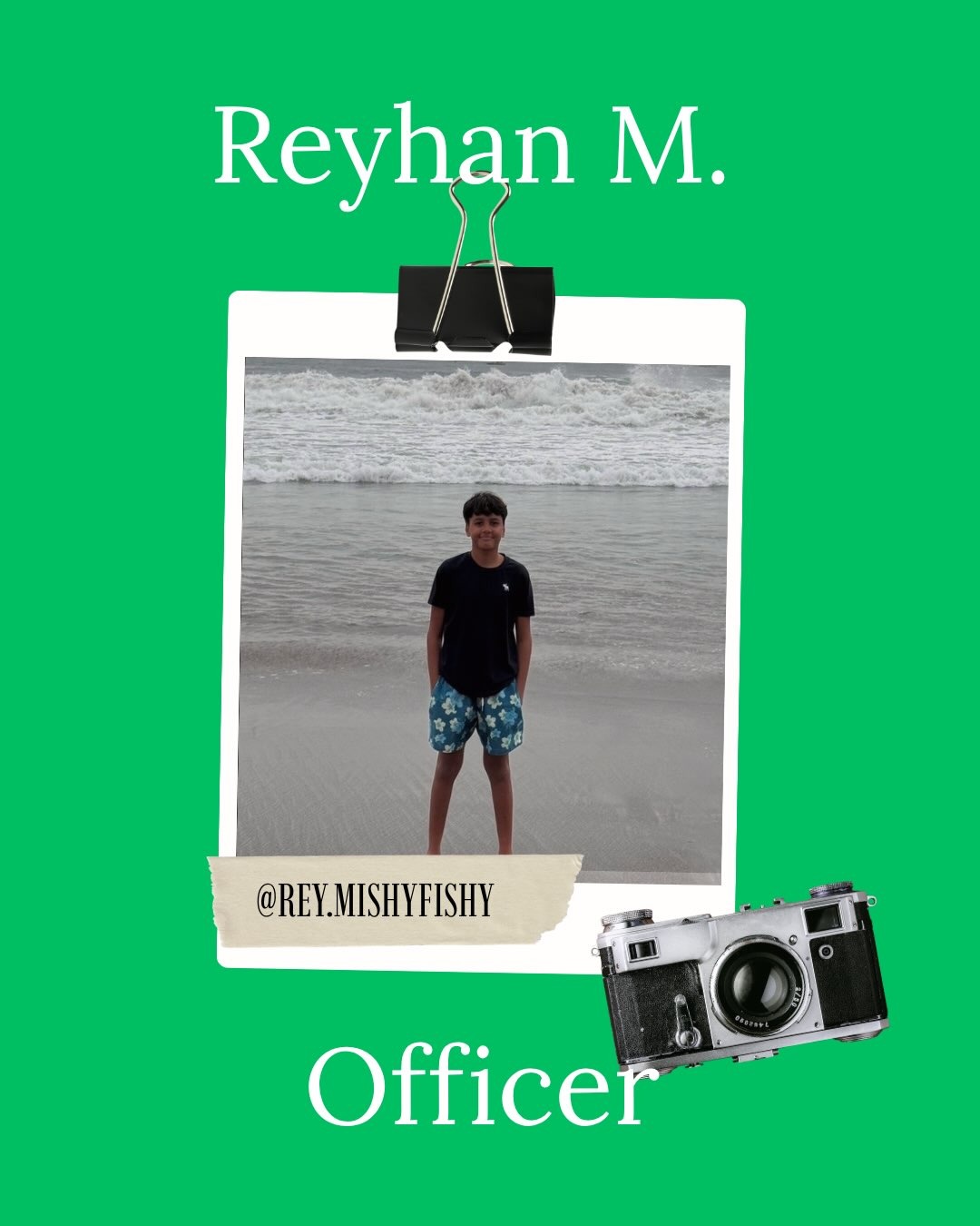 Reyhan M., Officer of the SAS Gawad Kalinga club